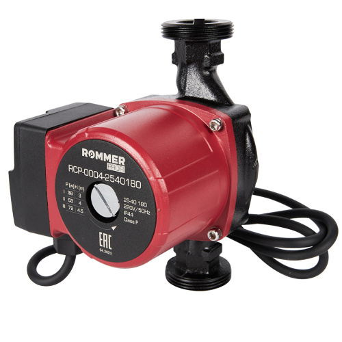 Циркуляционный насос Rommer PROFI 25/40-180 мм, до 60 л./мин.