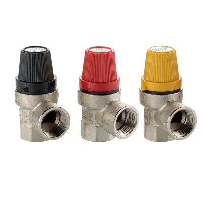 Клапан предохранительный Valtec 1/2"ВВ PN10, Pн 6,0 бар VT.0490.N.0460