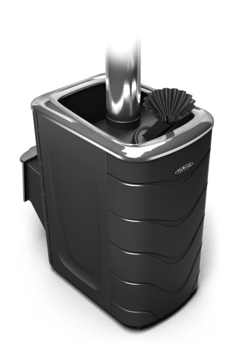 Банная печь Гейзер 2014 Inox ДН ЗК антрацит Термофор