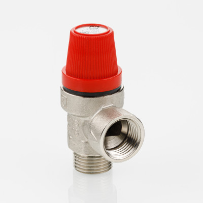 Клапан предохранительный Valtec 1/2"ВН PN10, Pн 3,0 бар VT.496.N.0430