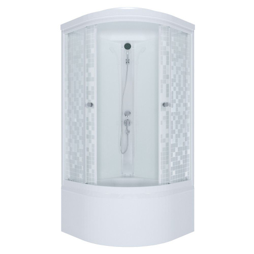 Душевая кабина 90x90 Triton Стандарт Б стекло мозаика DK113