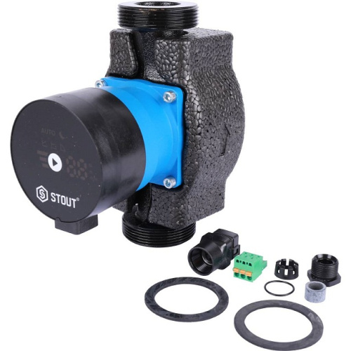 Циркуляционный насос Stout MINI Pro 32/80-180 мм, до 71 л./мин., 5 режимов работы