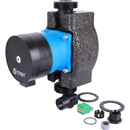 Циркуляционный насос Stout MINI 25/40-180 мм, до 50 л./мин., 3 режима работы