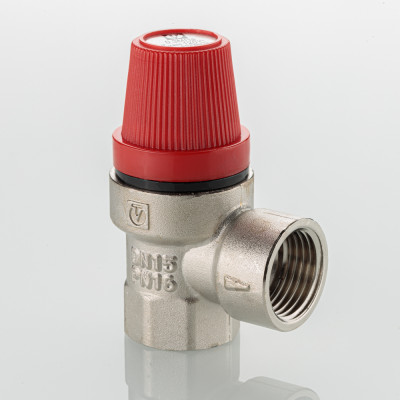 Клапан предохранительный Valtec 1/2"ВВ PN10, Pн 6,0 бар VT.0490.N.0460