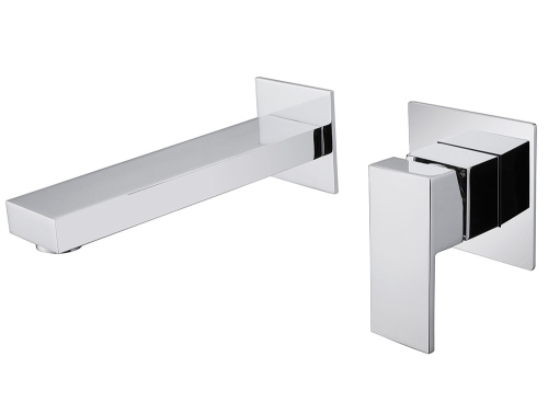 Смеситель для раковины ABBER Daheim AF8212 скрытого монтажа, хром