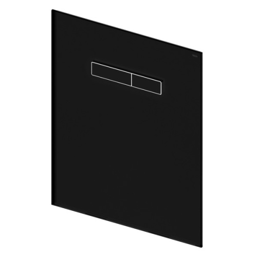 Верхняя панель TECElux с механическими клавишами, стекло чёрное, клавиши чёрные 9650005