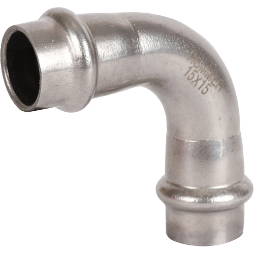 Угольник 90° ВПр 15x15 пресс, нержавеющая сталь Rommer