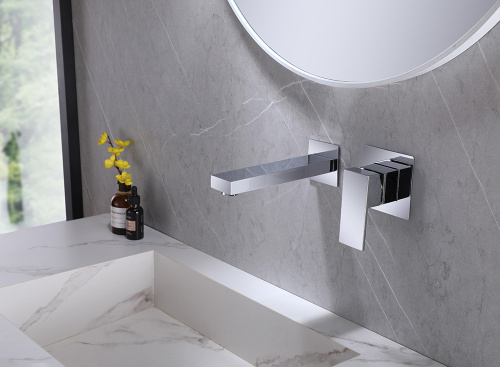 Смеситель для раковины ABBER Daheim AF8212 скрытого монтажа, хром