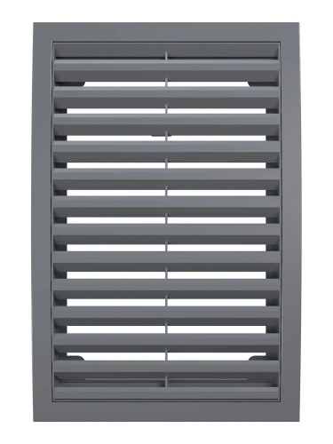2030РРН сер, Решетка наружная ASA вентиляционная вытяжная 200х300, серая