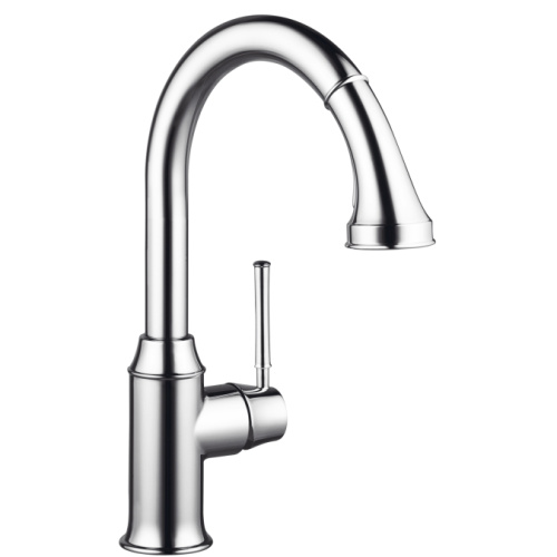 Смеситель для кухни Hansgrohe Talis Classic 14863000 хром, выдвижной излив