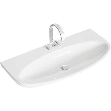 Тумба с умывальником AQWELLA Genesis 100 Миллениум серый GEN0110MG