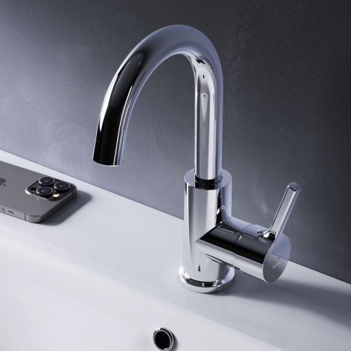 Смеситель для раковины AM.PM X-Joy S F85B02700 с поворотным изливом, хром