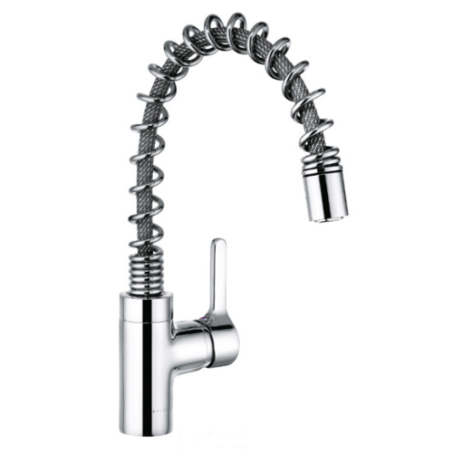 Смеситель для кухни Kludi Bingo Star 428550578 хром, выдвижной излив