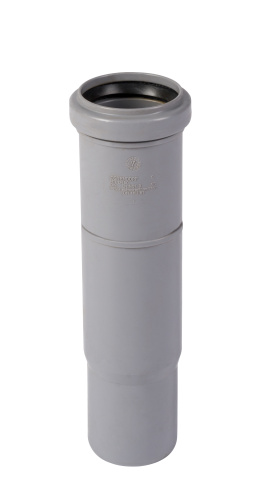 Муфта 50 длинная, компенсационный патрубок HTL Ostendorf внутренняя канализация