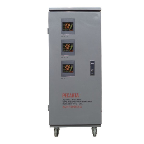 Стабилизатор напряжения Ресанта АСН-15000/3-Ц трехфазный