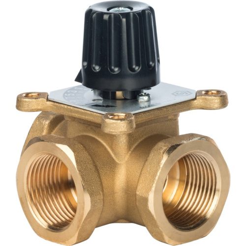 Трехходовой смесительный клапан Stout 1" KVs 12 SVM-0003-012502