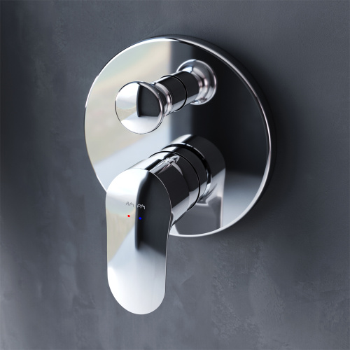 Смеситель встраиваемый Am.Pm Like F8085000 хром, 2 потребителя