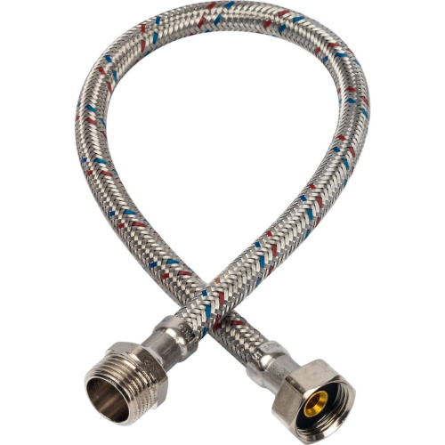 Подводка для воды 1/2" гайка-штуцер, длина 50см Stout