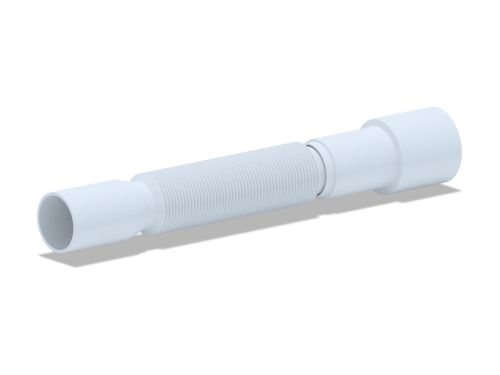 Гофра для сифона 40x40/50 длина 365-800 мм ANI K406