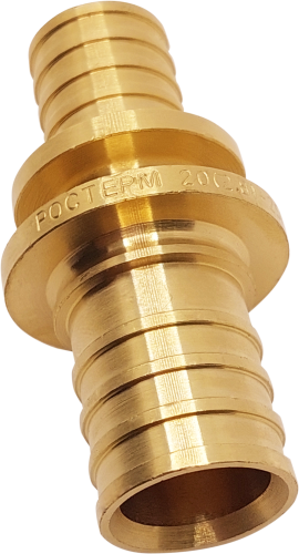 Муфта переxодная РОСТерм 25x20 латунь PE-x 1625COUPBR