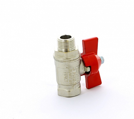 Кран шаровой 3/8"ВН ручка бабочка ITAP Ideal 093 3/8'