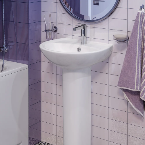 Раковина Sanita АТТИКА 48, белый 470x405