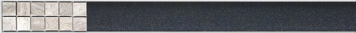 Решетка Alcaplast TILE-850 для водоотводящего желоба APZ12, для кладки плитки или водонепроницаемого дерева, нержавеющая сталь, L 850 мм