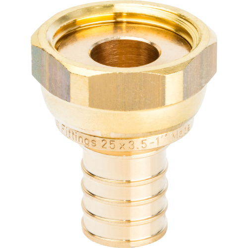 Соединитель с накидной гайкой Stout 25x1"В PE-x SFA-0019-002510