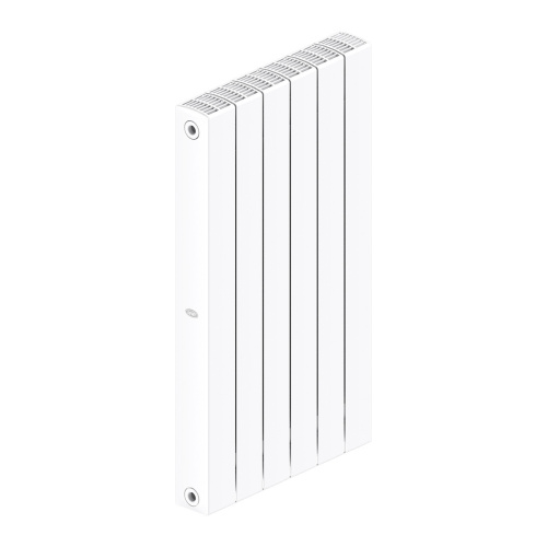 Биметаллический радиатор Rifar SUPReMO 800 - 6 секций, боковое, белый