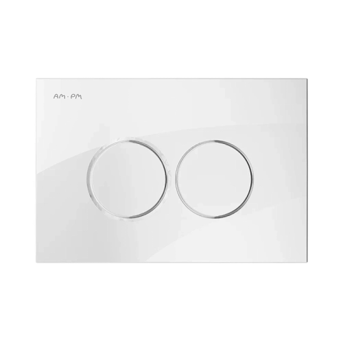 Кнопка для инсталляции механическая Am.Pm ProC L I070101 пластик, белый глянц