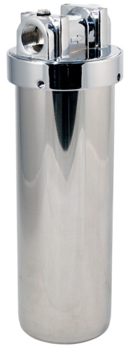 Корпус фильтра АКВАБРАЙТ 10 SL  на 3/4", нержавейка