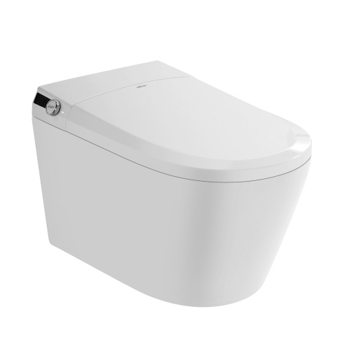Электронный, подвесной унитаз-биде ABBER Bequem AC1119S белый
