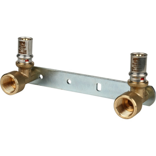 Водорозетки на планке пресс Stout 16х1/2"В металлопластик SFP-0013-001216