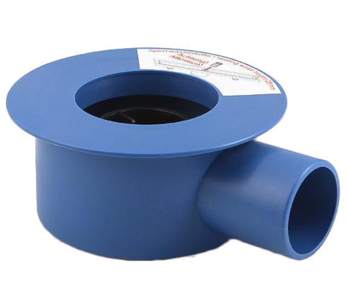 Сифон для душевого лотка TECEdrainline DN70, высота 148мм, горизонтальный 650002