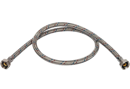 Подводка для воды 1/2" гайка-гайка, длина 100см Stout