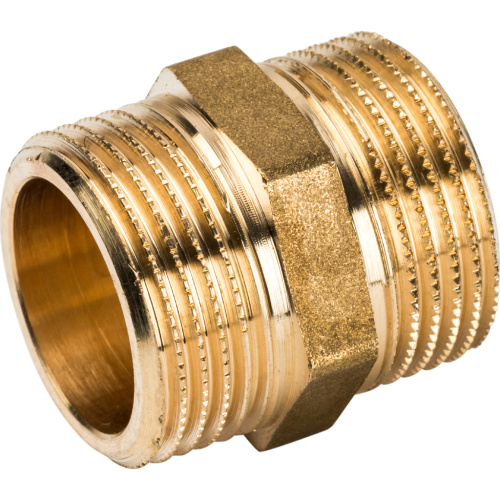 Ниппель Stout 3/4"НН латунь SFT-0003-003434
