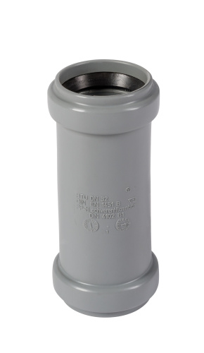 Муфта 32 надвижная, ремонтная HTU Ostendorf внутренняя канализация