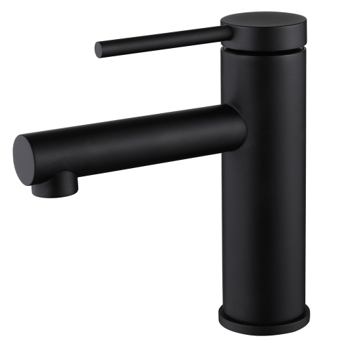 Смеситель для раковины ABBER Emotion AF8810B черный матовый