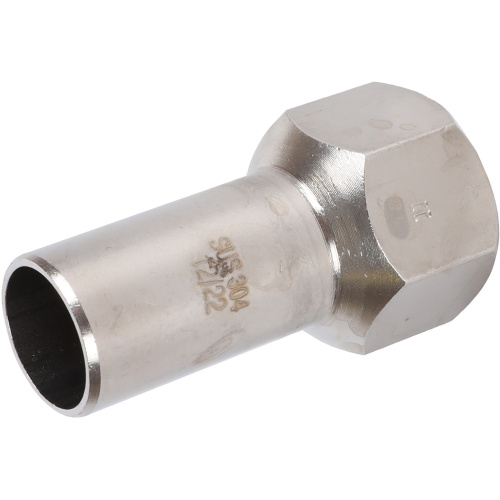 Вставка переходная НПр-ВР 22x3/4" пресс, нержавеющая сталь Rommer