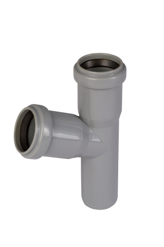Тройник 32x67° косой, PP HTEA Ostendorf внутренняя канализация