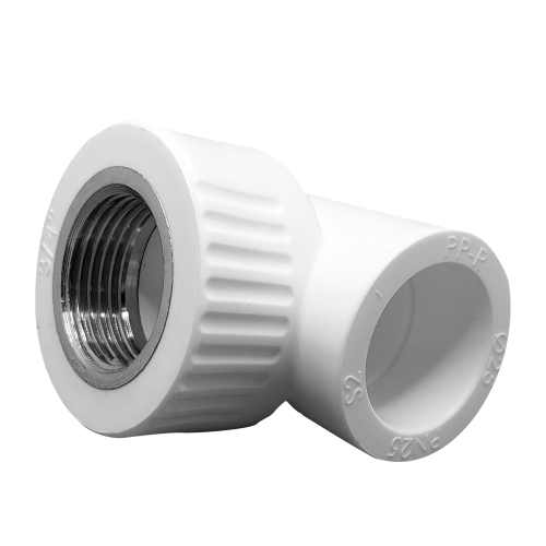 Угольник с резьбой РОСТерм 25х3/4"В полипропилен PR-UF25-34