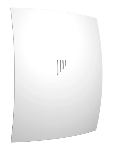 Вентилятор осевой вытяжной с обратным клапаном D 100 DiCiTi BREEZE 4C Matt white, декоративный