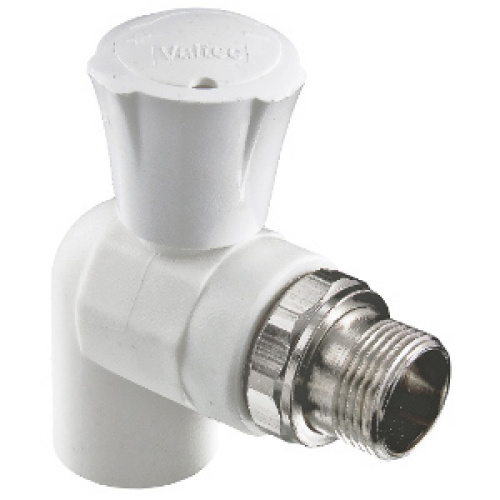 Клапан для радиатора угловой Valtec 25х3/4"Н полипропилен VTp.718.V.02505