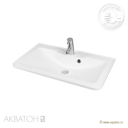 Раковина Акватон СИЕНА 750 мебельная 1A704131SN010