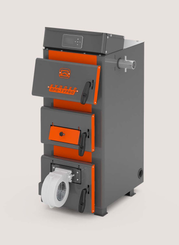 Котел твердотопливный 16кВт Теплодар КУППЕР ПРО ТУРБО-16