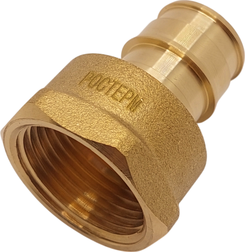Соединитель РОСТерм 16x3/4"В латунь, лайт Q&E PE-x L16COUP34INT