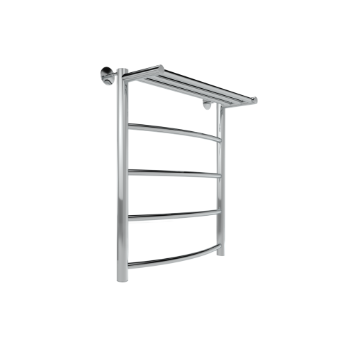 Полотенцесушитель Indigo Arc с полочкой 532x600