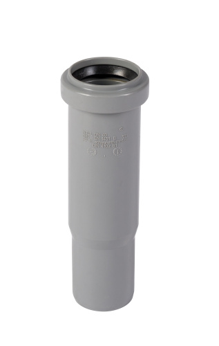 Муфта 40 длинная, компенсационный патрубок HTL Ostendorf внутренняя канализация