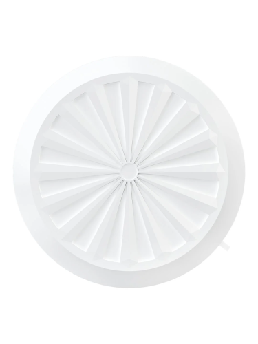 10RKU, Решетка универсальная регулируемая D180  с фланцем D90-160