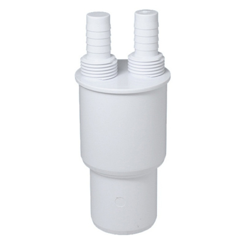 Адаптер для слива бытовой техники два штуцера 14x1/2" выход 50/40 McAlpine